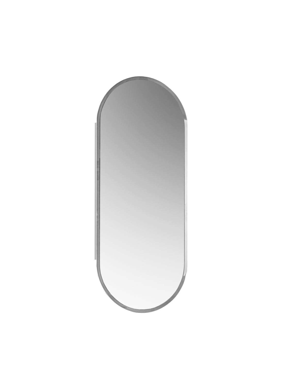 Зеркало Эвора В 50, белый глянцевый (1)