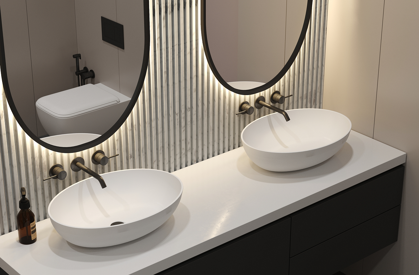 Solid Surface – эстетика, комфорт и гигиена
